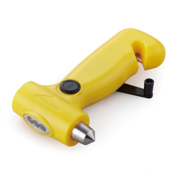 3 In1dynamo Safety Hammer Flashlight (61-1XP808)